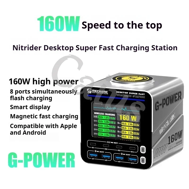Power Tools Toolstation - MECHANIC G-POWER gallium nitride desktop super