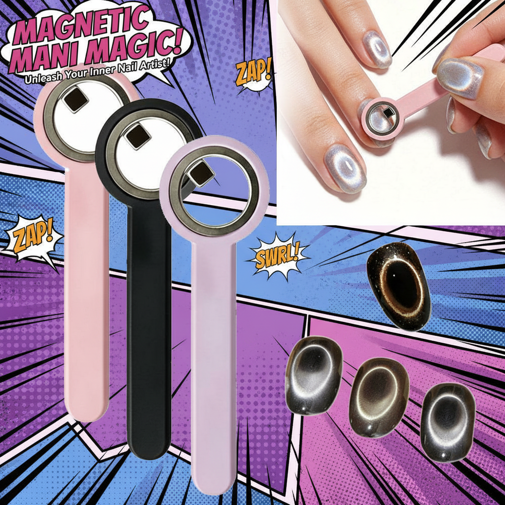 Combo Power Tools - Circular Cat-Eye Nail Magnet Tool, Powerful