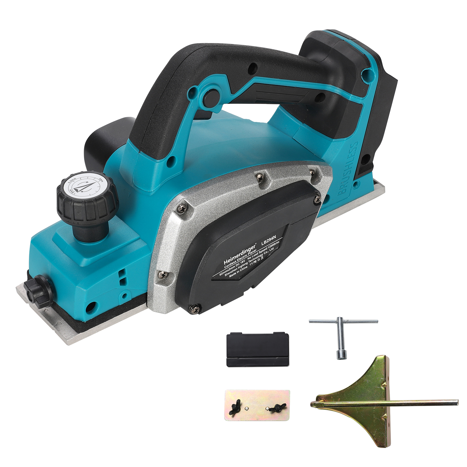 Planer Handheld Electric - Heimerdinger 18V Rechargeable Lithium Battery Powered