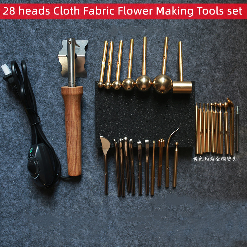 Power Tools Set - Cloth Fabric Flower Making Tools set,