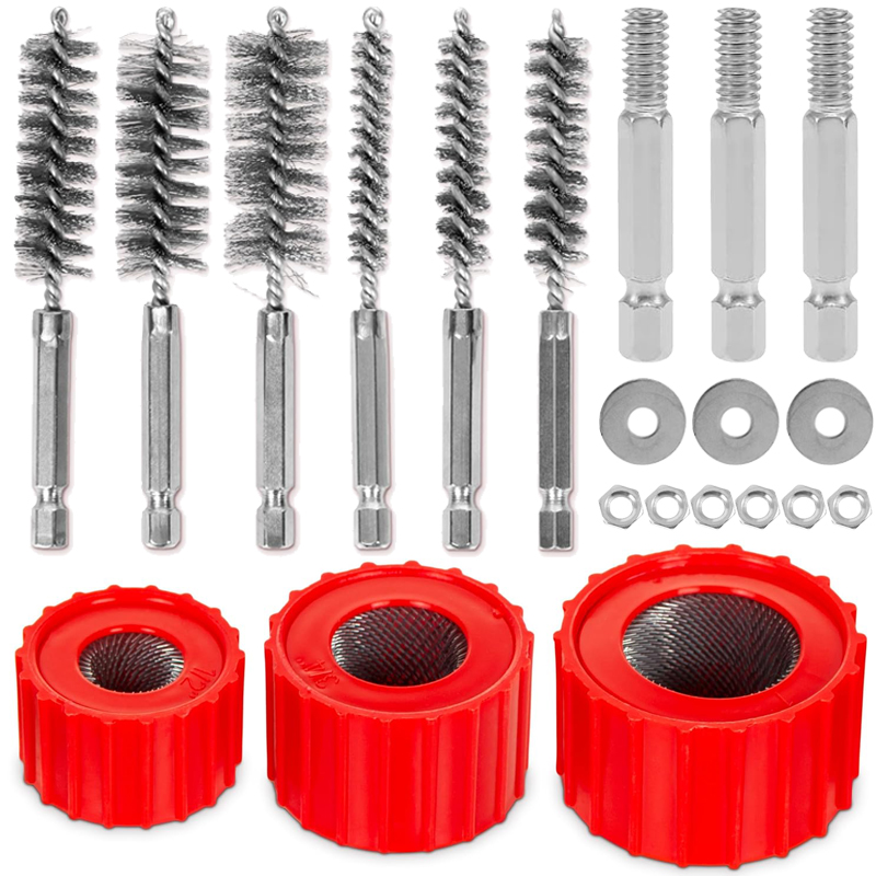 Power Tools Set - Copper Pipe Cleaner Set Stainless Steel