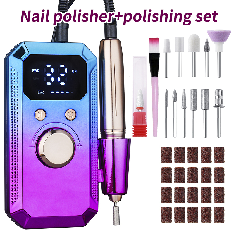 Combo Power Tools - Professional portable nail and polishing filing