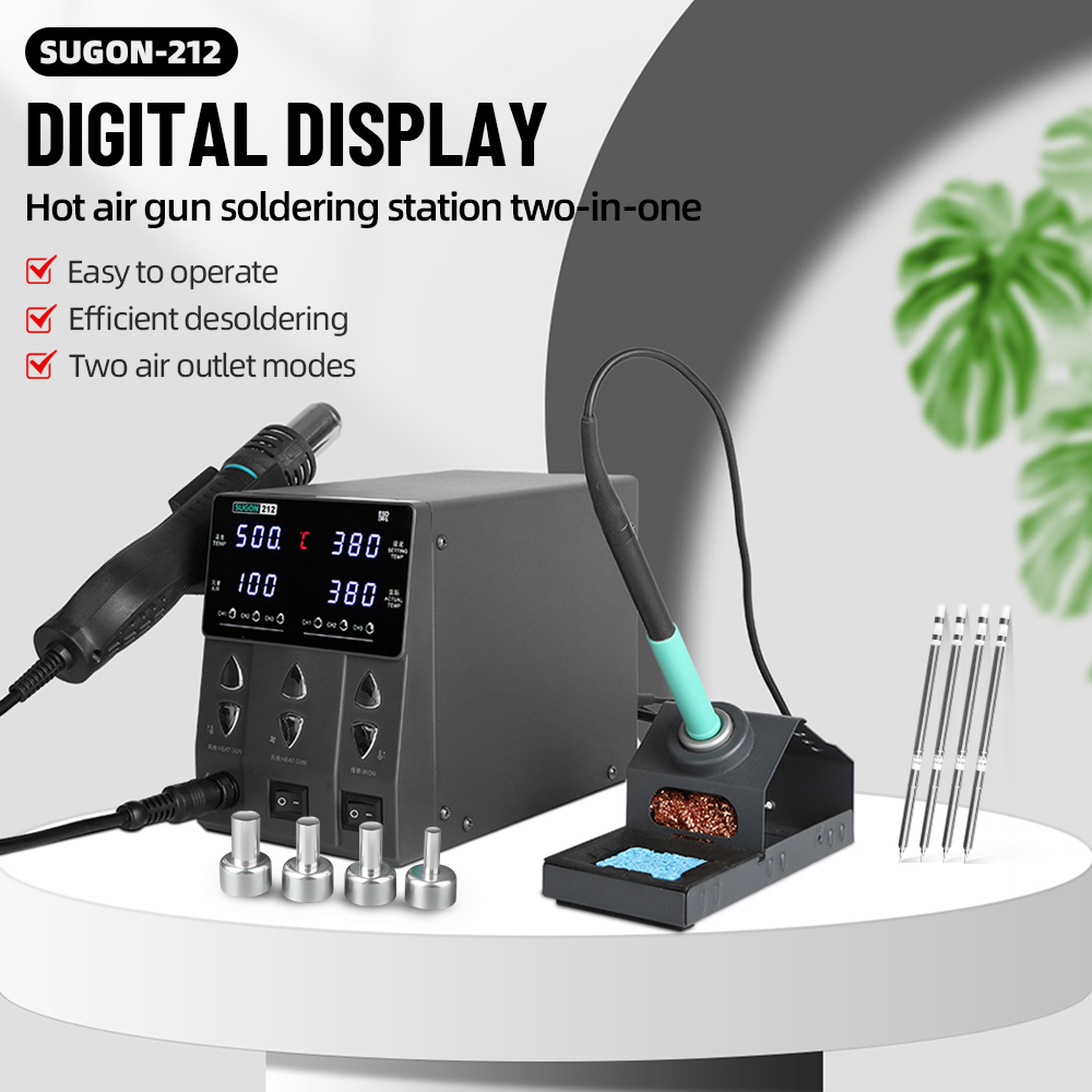 SUGON 212 760W 2-in-1 Solderin - Power Tools Toolstation recensione e prezzo