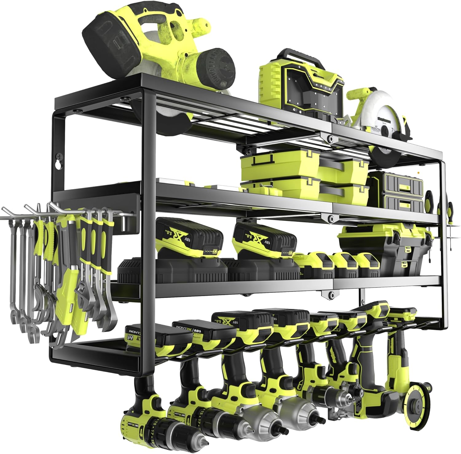 4 Layer Wall Mount Power Tool  - Power Tools Toolstation recensione e prezzo