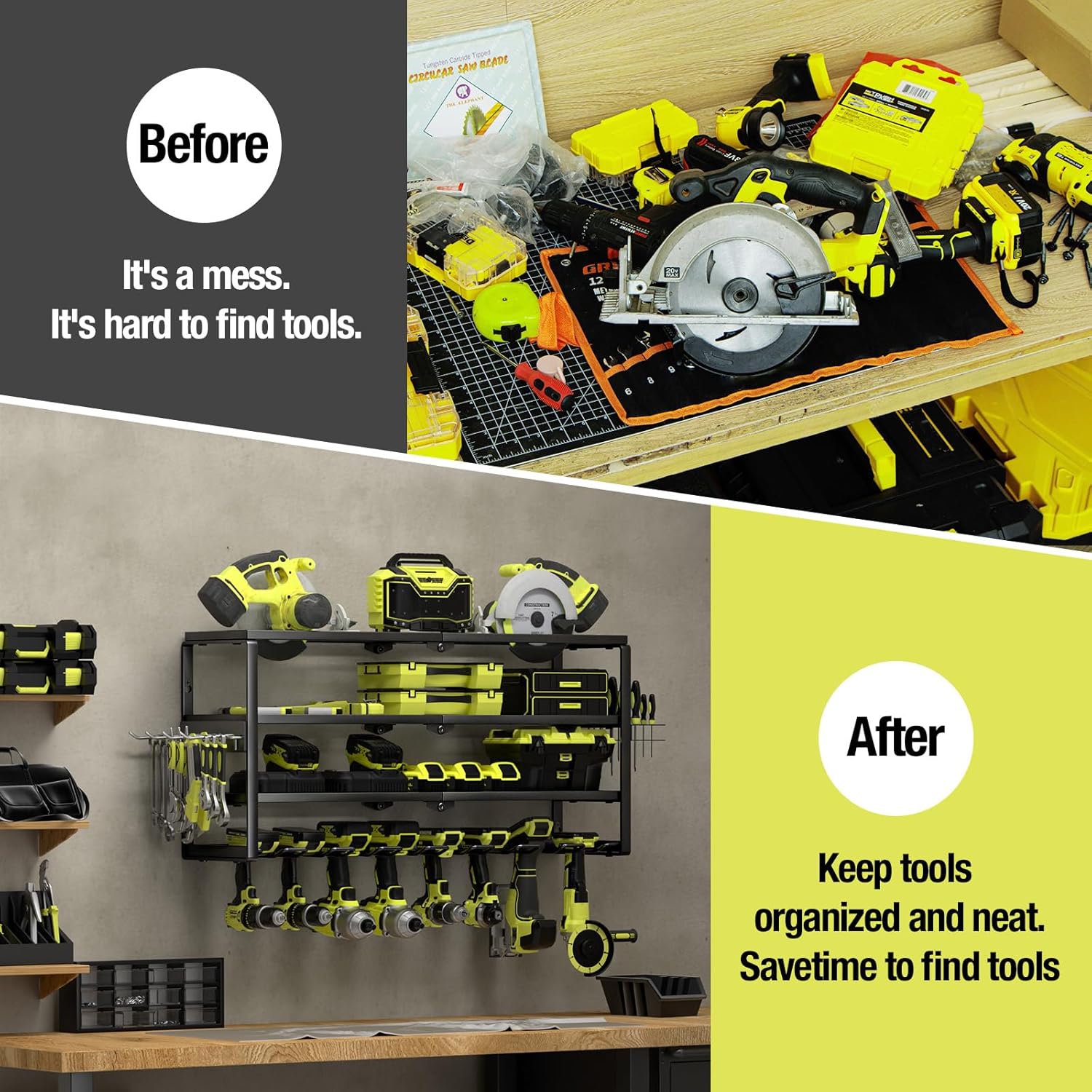 4 Layer Wall Mount Power Tool  - Power Tools Toolstation recensione e prezzo