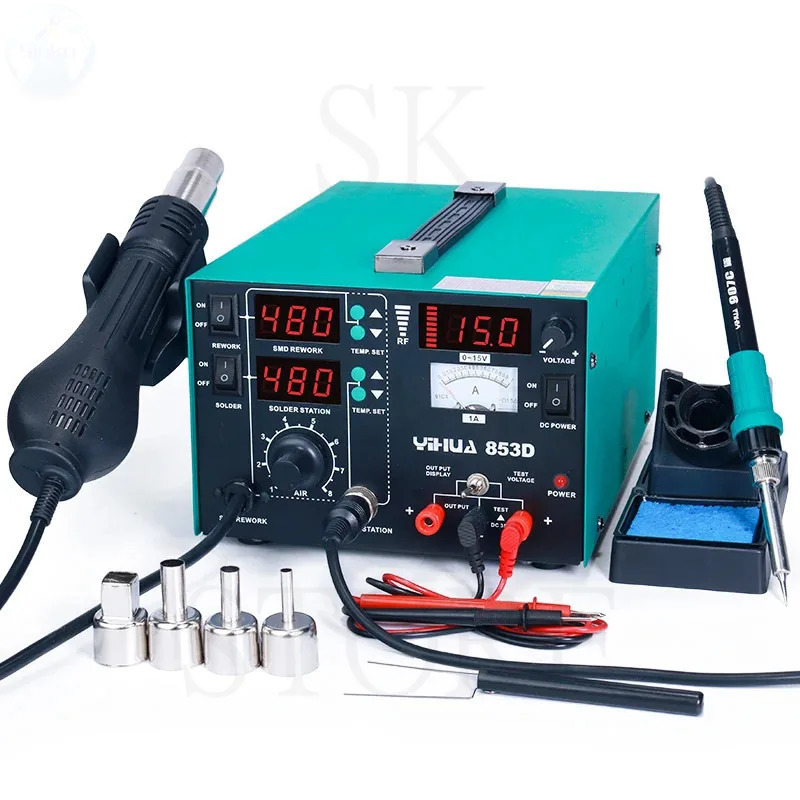 YIHUA 853D 1A 2A Soldering Iro - Power Tools Toolstation recensione e prezzo