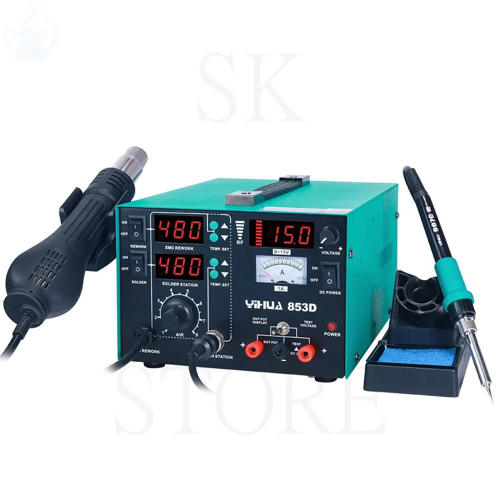 YIHUA 853D 1A 2A Soldering Iro - Power Tools Toolstation recensione e prezzo