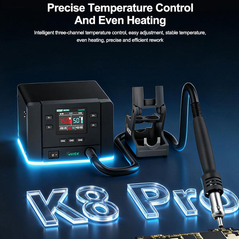 QUICK K8 Pro Intelligent Hot A - Power Tools Toolstation recensione e prezzo