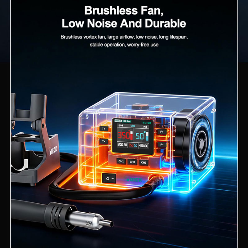 QUICK K8 Pro Intelligent Hot A - Power Tools Toolstation recensione e prezzo