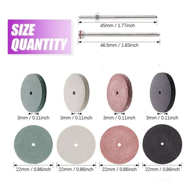 42Pcs Polishing Wheels Kit 40P - Rotary Tool Kit recensione e prezzo