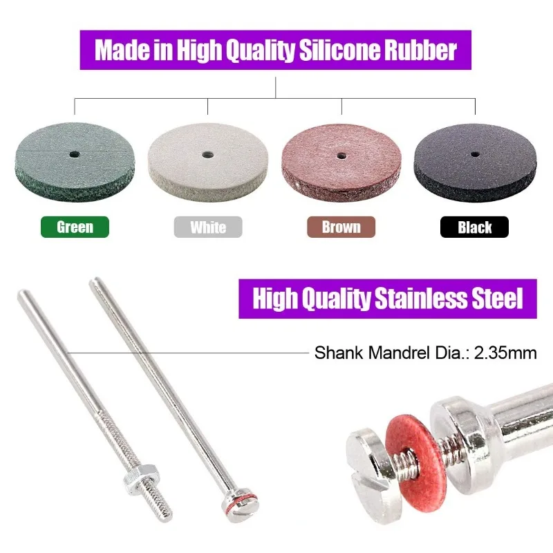42Pcs Polishing Wheels Kit 40P - Rotary Tool Kit recensione e prezzo