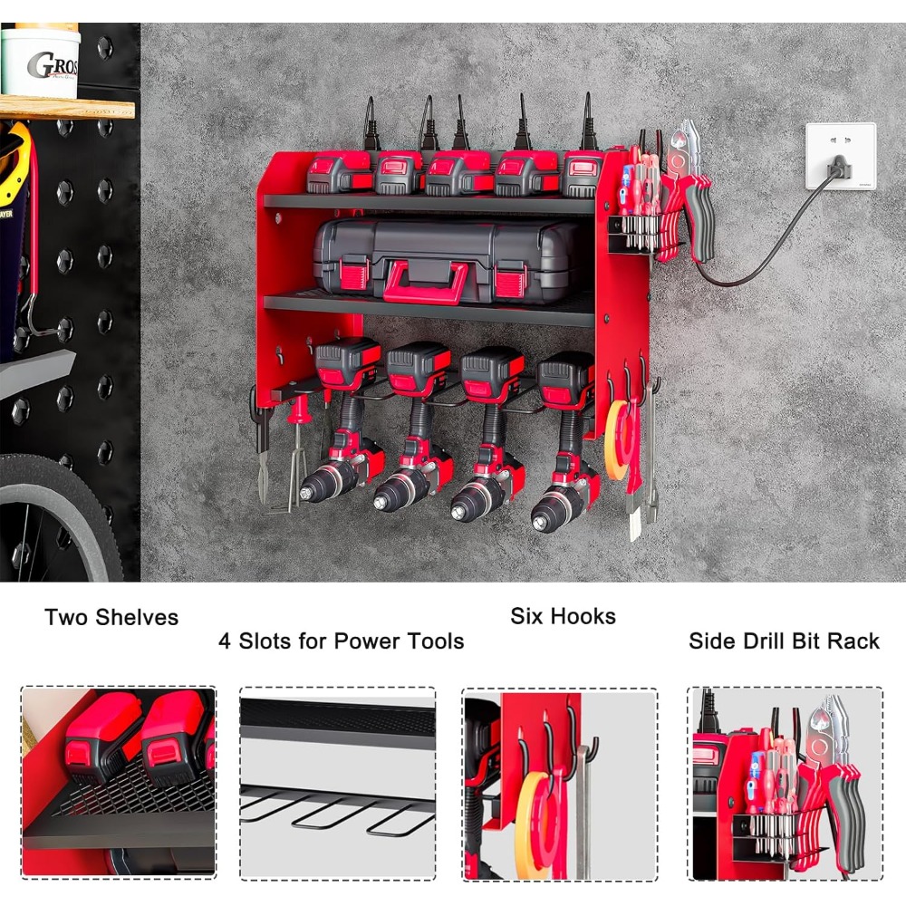 Wall Mount Power Tool Organize - Power Tools Toolstation recensione e prezzo