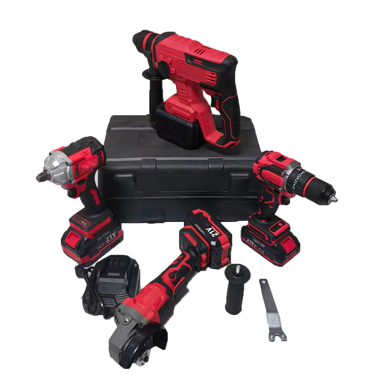 Cordless 4-in-1 Lithium Ion Po - Power Tools Combo Kits recensione e prezzo