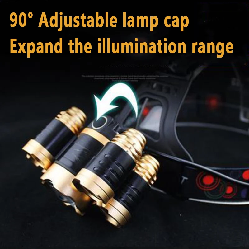 5LED T6 Head Lamp Zoom Flashli - Power Tools Zoom recensione e prezzo