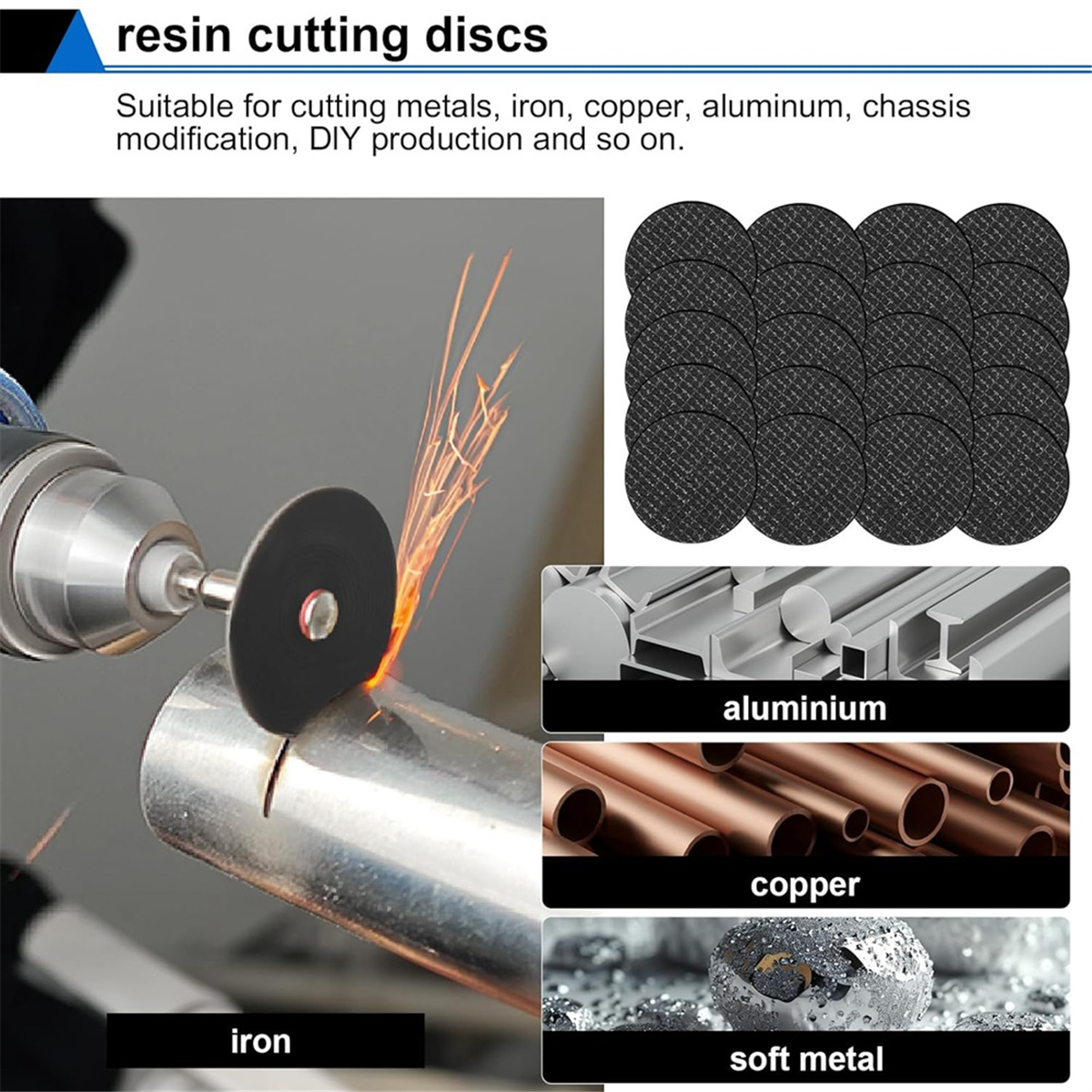 AA98 45Pcs Cutting Wheel Kit f - Rotary Tool Kit recensione e prezzo