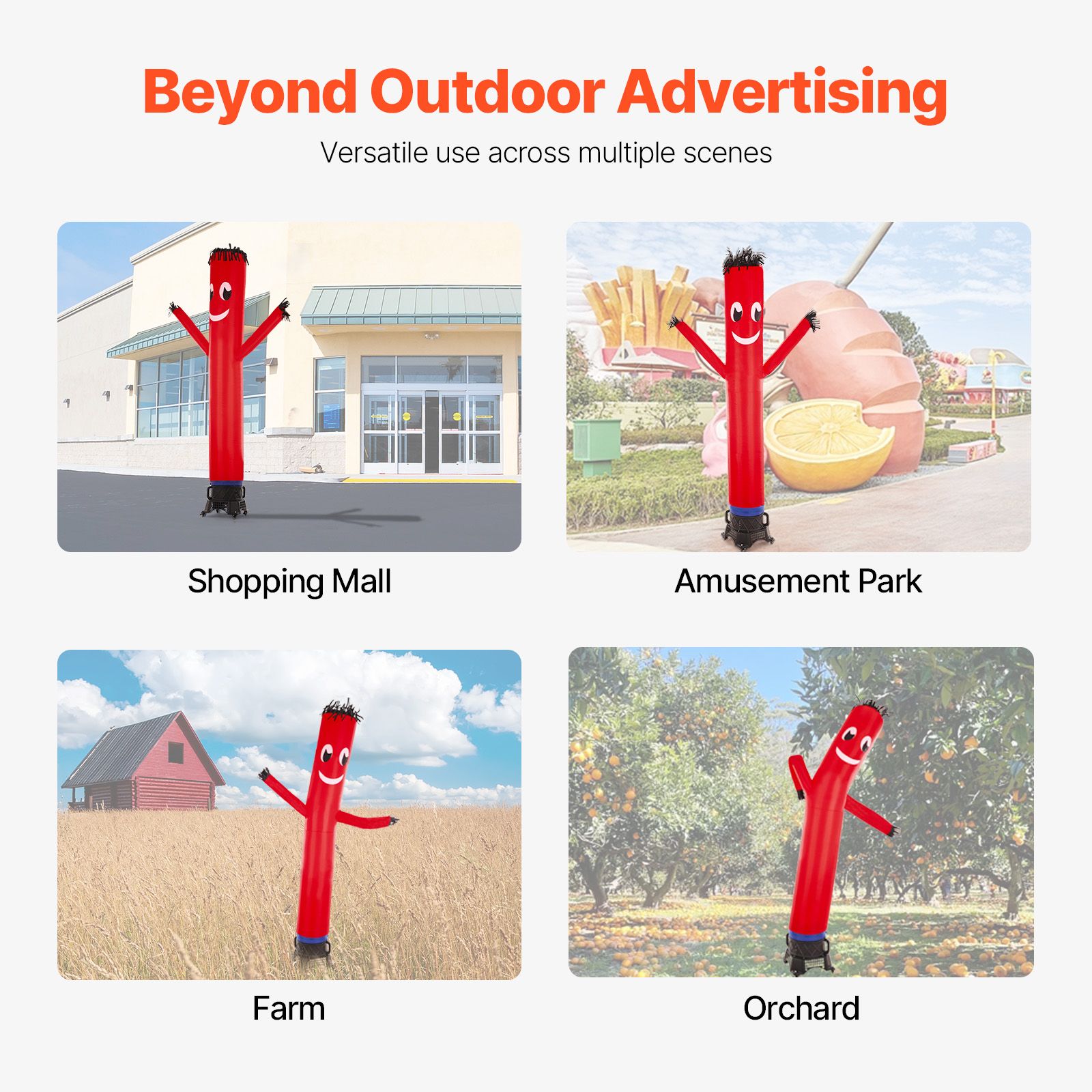 Inflatable Tube Man Set, 10 ft - Power Tools Store recensione e prezzo