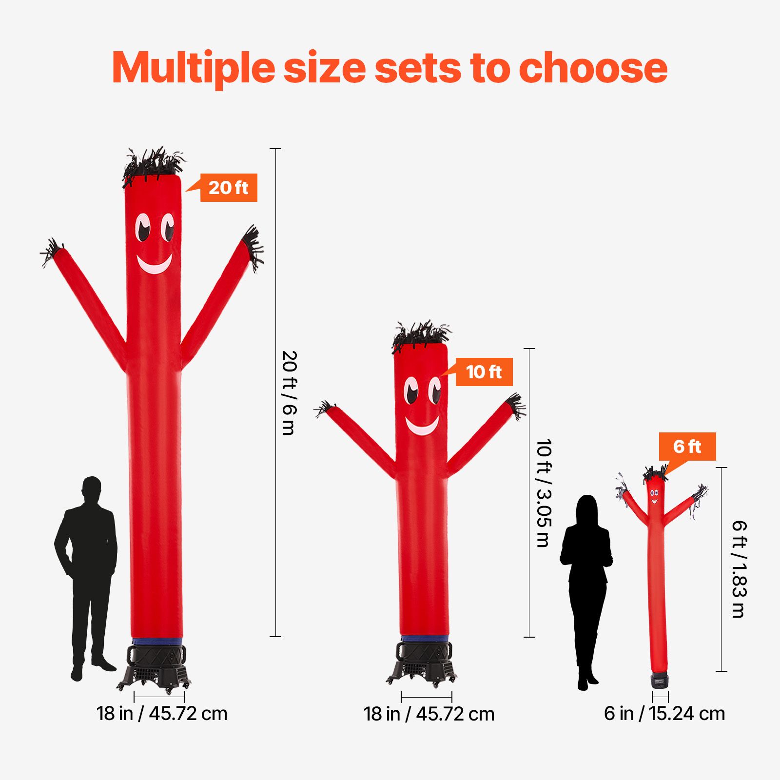 Inflatable Tube Man Set, 10 ft - Power Tools Store recensione e prezzo