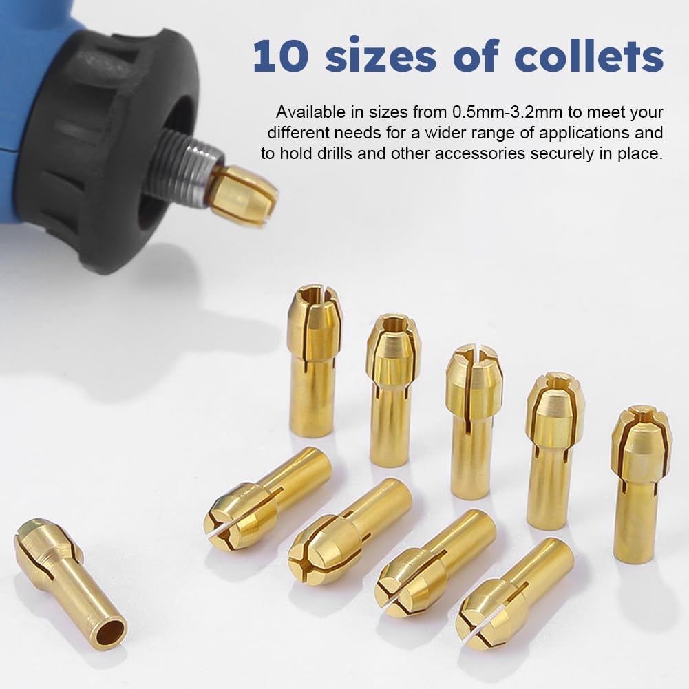 0.5mm-3.2mm Mini Chuck Collet  - Rotary Tool Kit recensione e prezzo