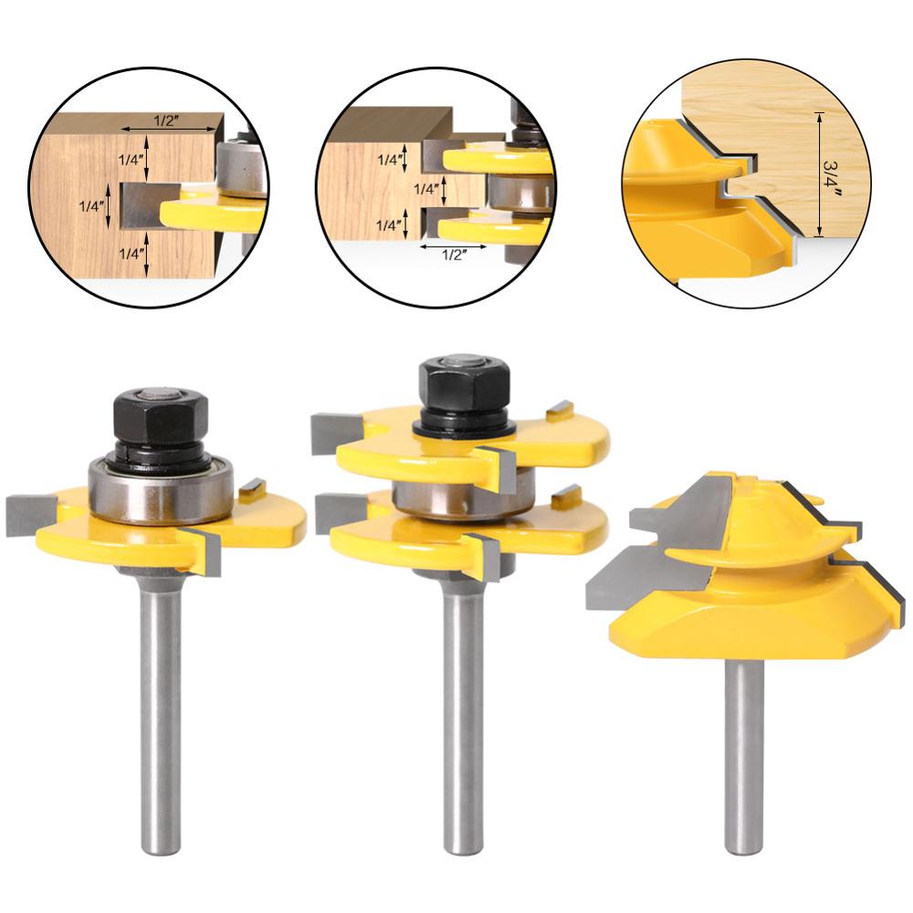 Tongue and Groove Router Bit T - Router Trim Base recensione e prezzo