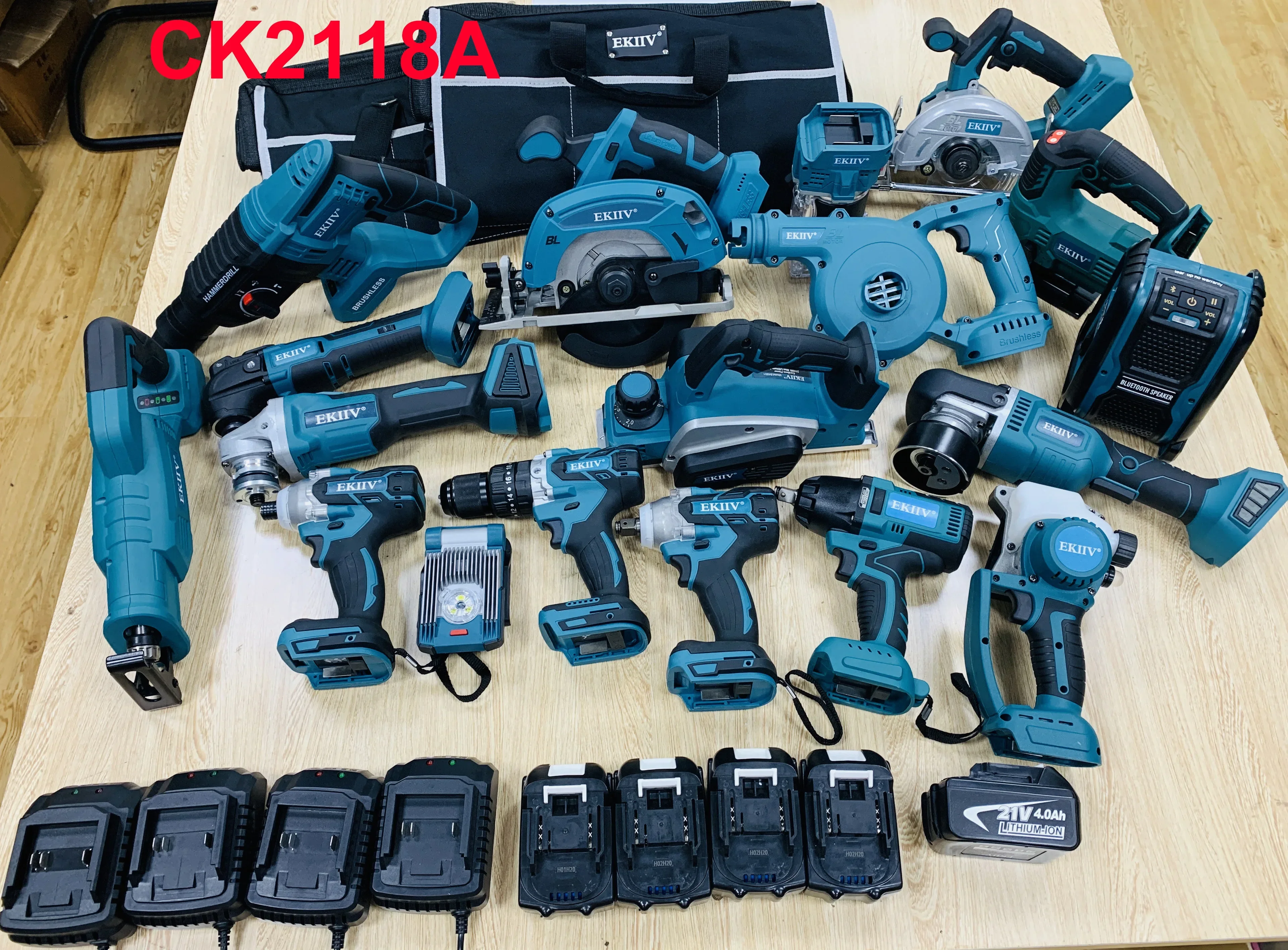 21V Power Tools Set Electric H - Power Tools Combo Kits recensione e prezzo