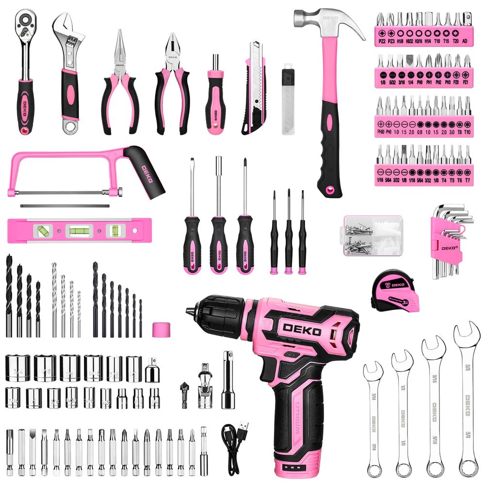 Tool Kit Box Drill Set Home Me - Power Tools Combo Kits recensione e prezzo