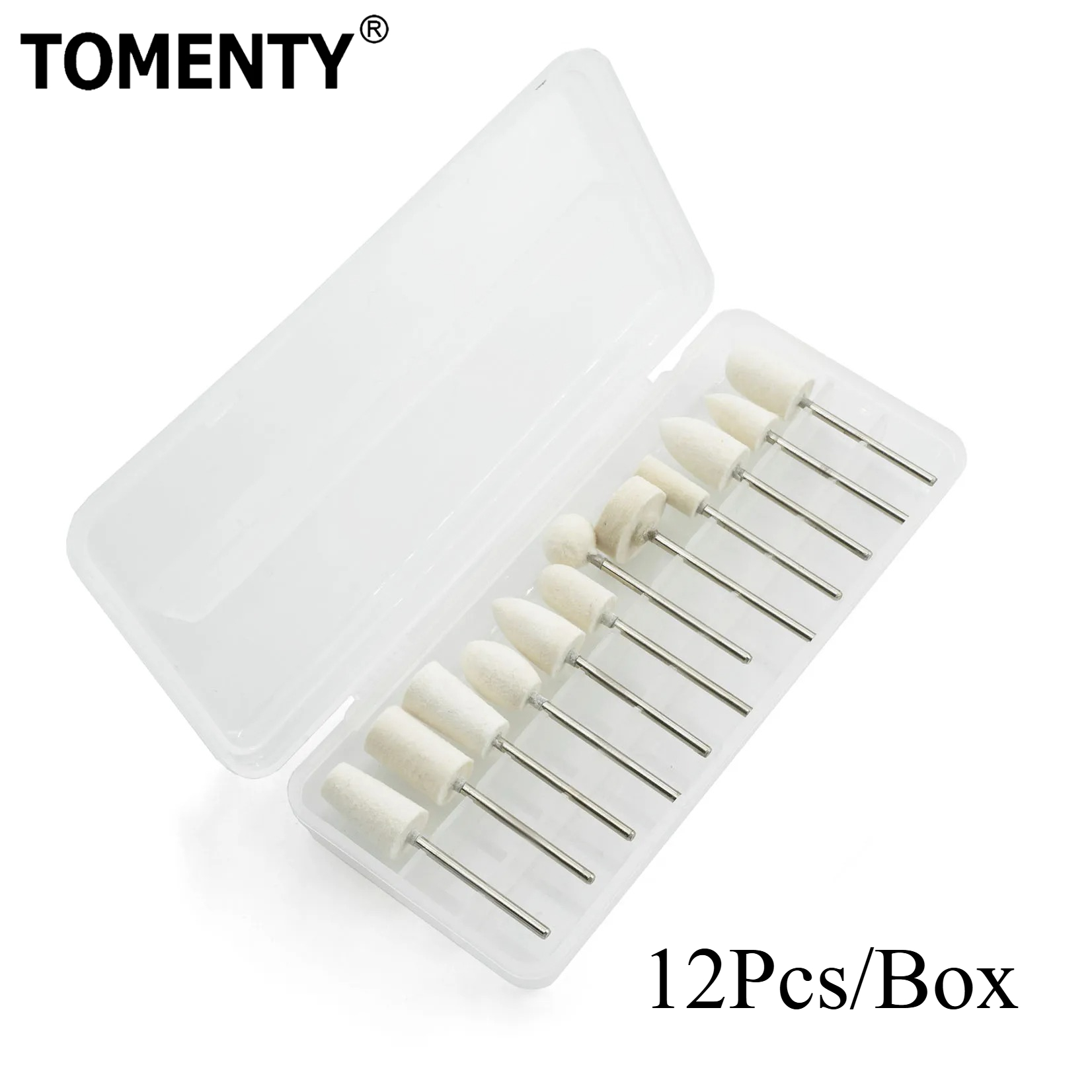 12Pcs/Box Wool Felt Mounted Po - Rotary Tool Kit recensione e prezzo
