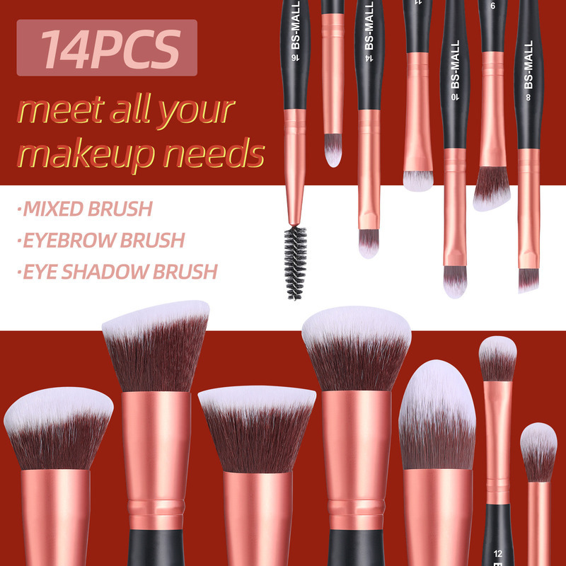 14-Piece Makeup Brush Set for  - Power Tools Combo Kits recensione e prezzo