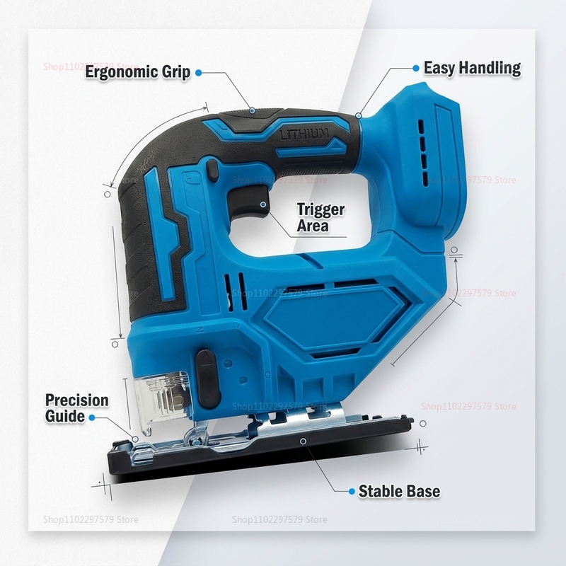 3000RPM Cordless Electric Jigs - Tile Cutter Electric recensione e prezzo