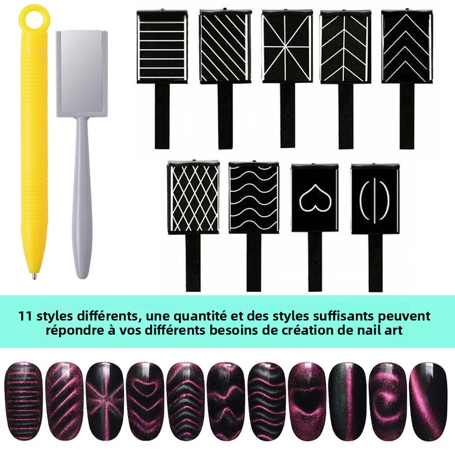 Set of 11 Pcs Nail Art Tools C - Combo Power Tools recensione e prezzo