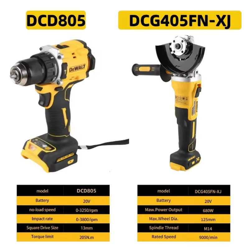 DEWALT DCG405FN 20V Brushless  - Combo Power Tools recensione e prezzo
