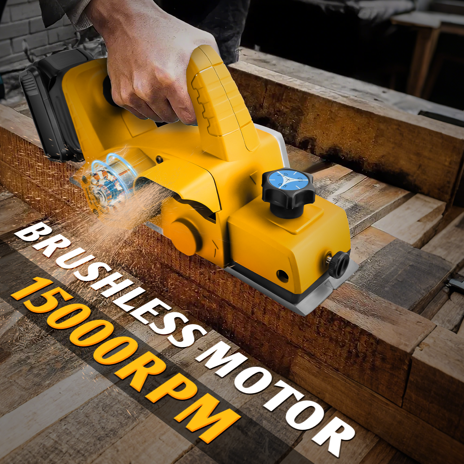 Brushless Electric Planer 82mm - Planer Handheld Electric recensione e prezzo