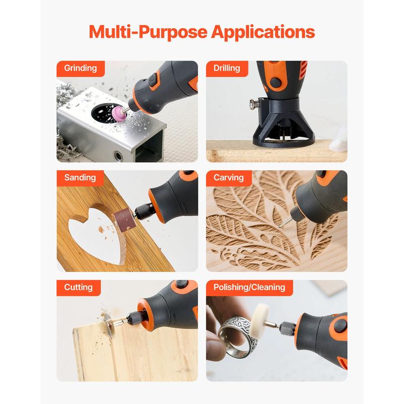 51-Piece Rotary Tool Kit, 200W - Rotary Tool Kit recensione e prezzo