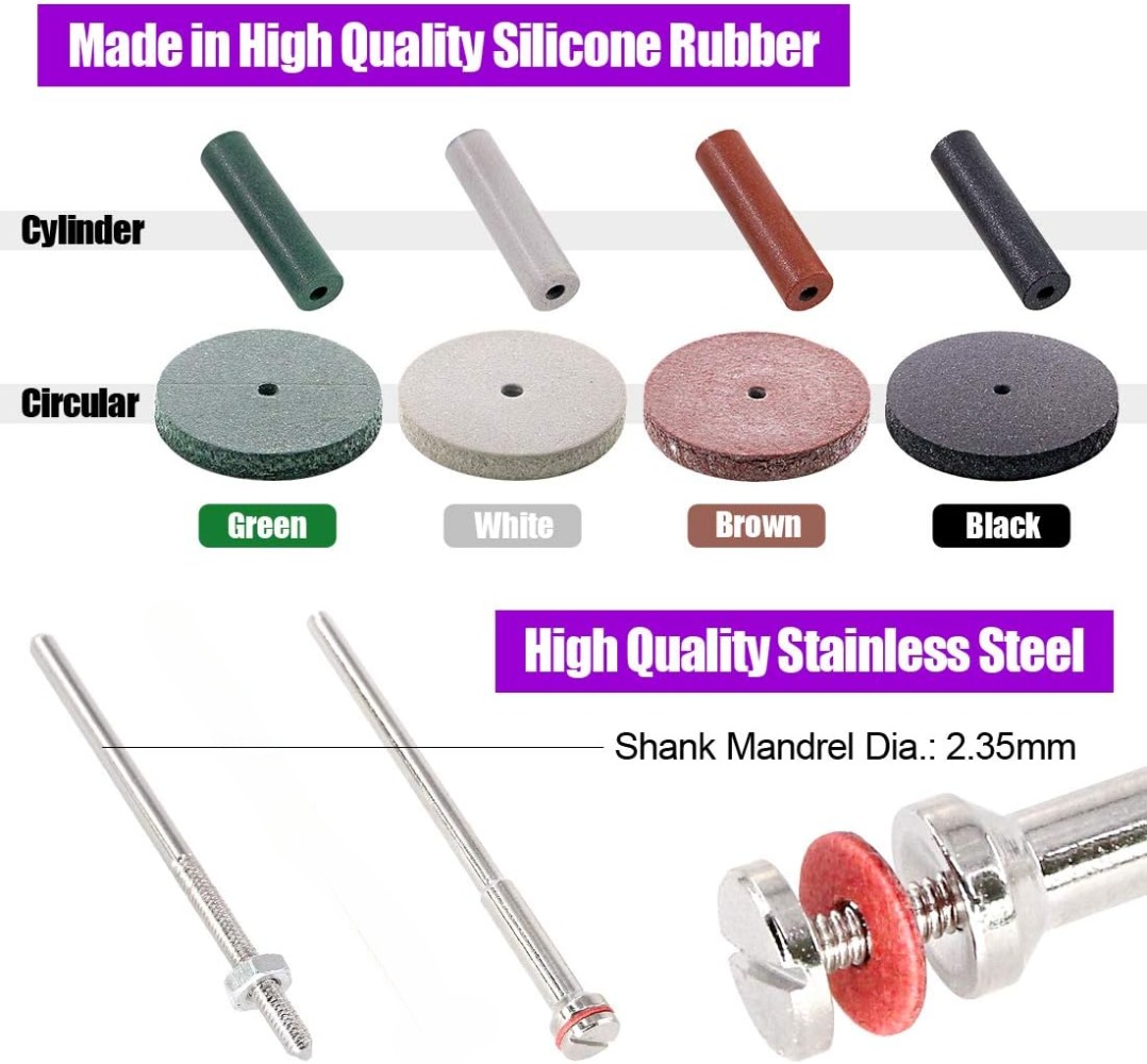42Pcs Polishing Wheels Kit 40P - Rotary Tool Kit recensione e prezzo