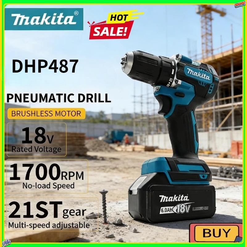 Makita DHP487 LXT Brushless Im - Power Tools Hammer recensione e prezzo