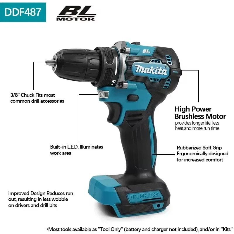 Makita DHP487 LXT Brushless Im - Power Tools Hammer recensione e prezzo