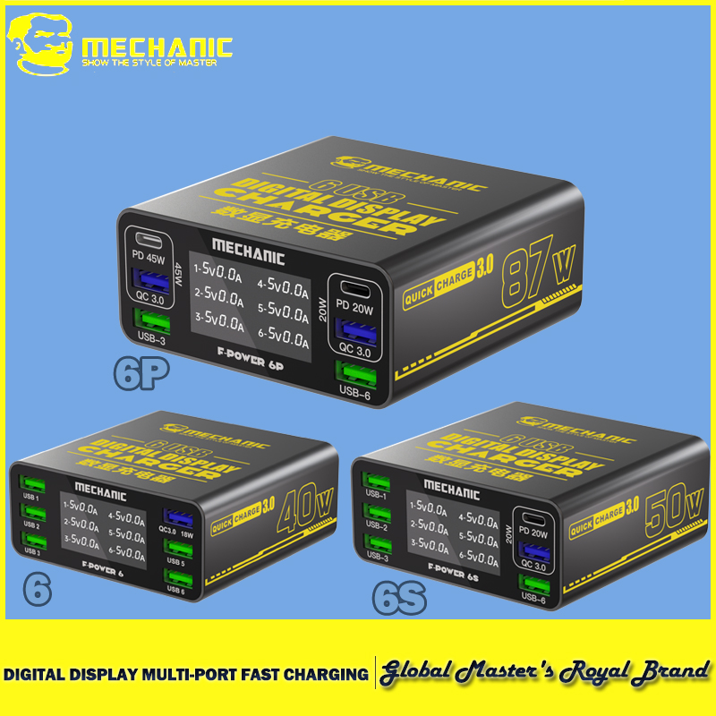 MECHANIC 6-Port USB fast charg - Power Tools Toolstation recensione e prezzo