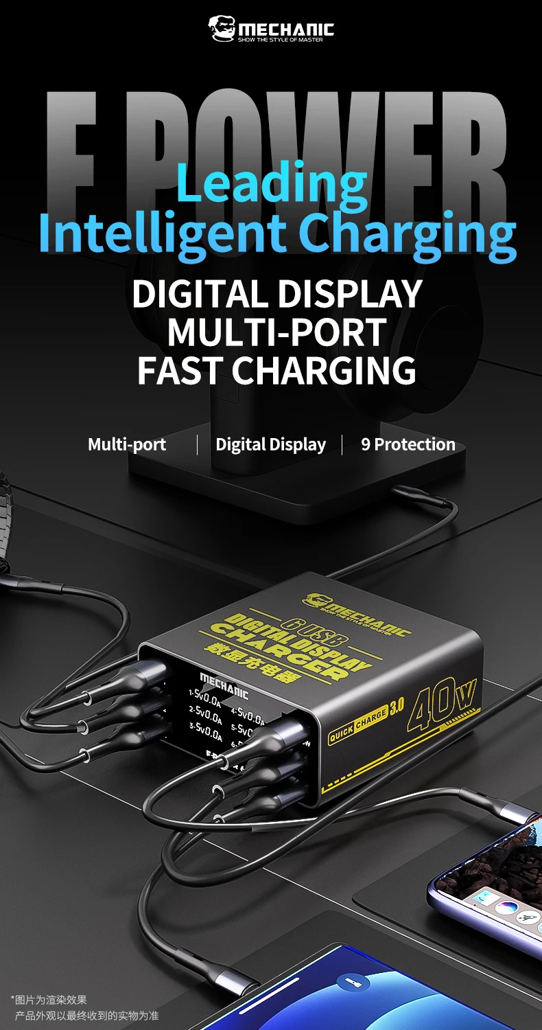 MECHANIC 6-Port USB fast charg - Power Tools Toolstation recensione e prezzo