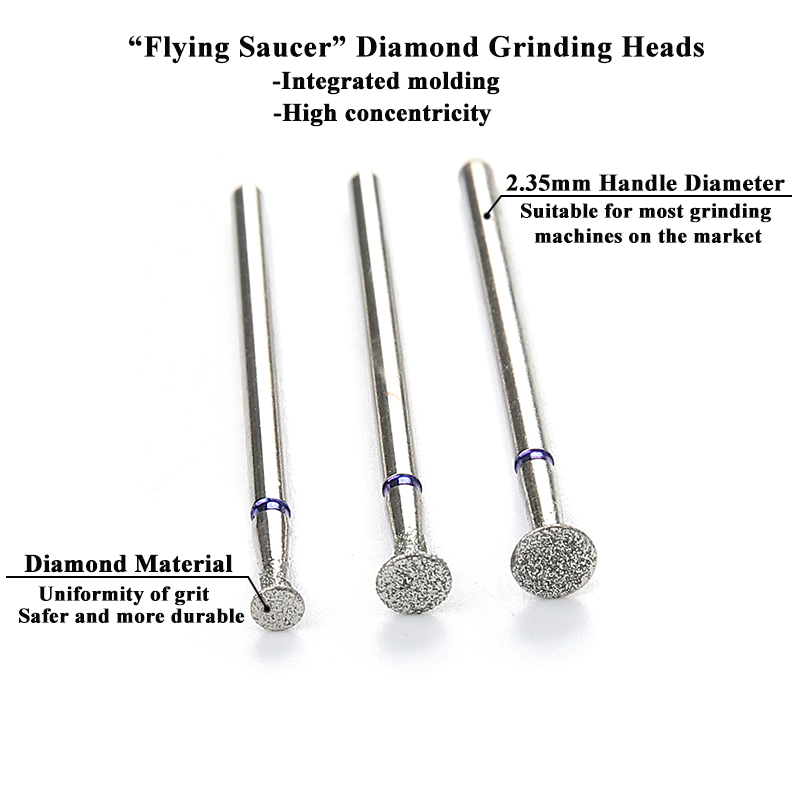 3pcs/set Diamond Nail Drill Bi - Rotary Tool Kit recensione e prezzo