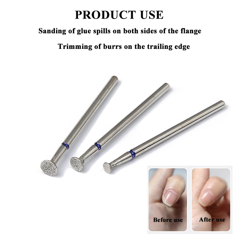3pcs/set Diamond Nail Drill Bi - Rotary Tool Kit recensione e prezzo