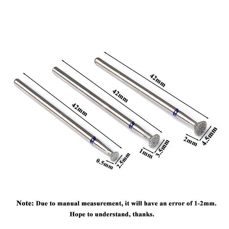 3pcs/set Diamond Nail Drill Bi - Rotary Tool Kit recensione e prezzo
