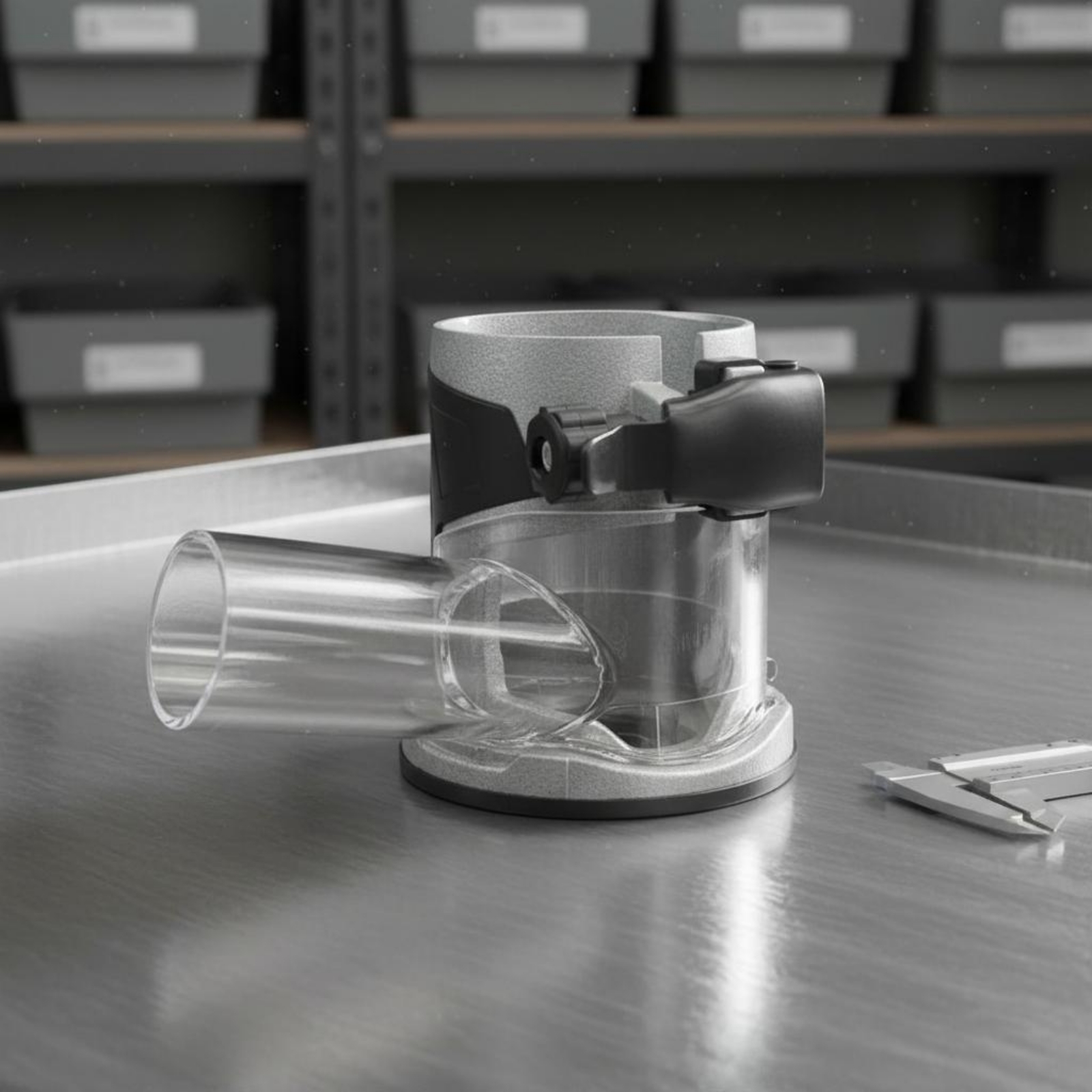 Transparent Router Dust Hood W - Router Trim Base recensione e prezzo