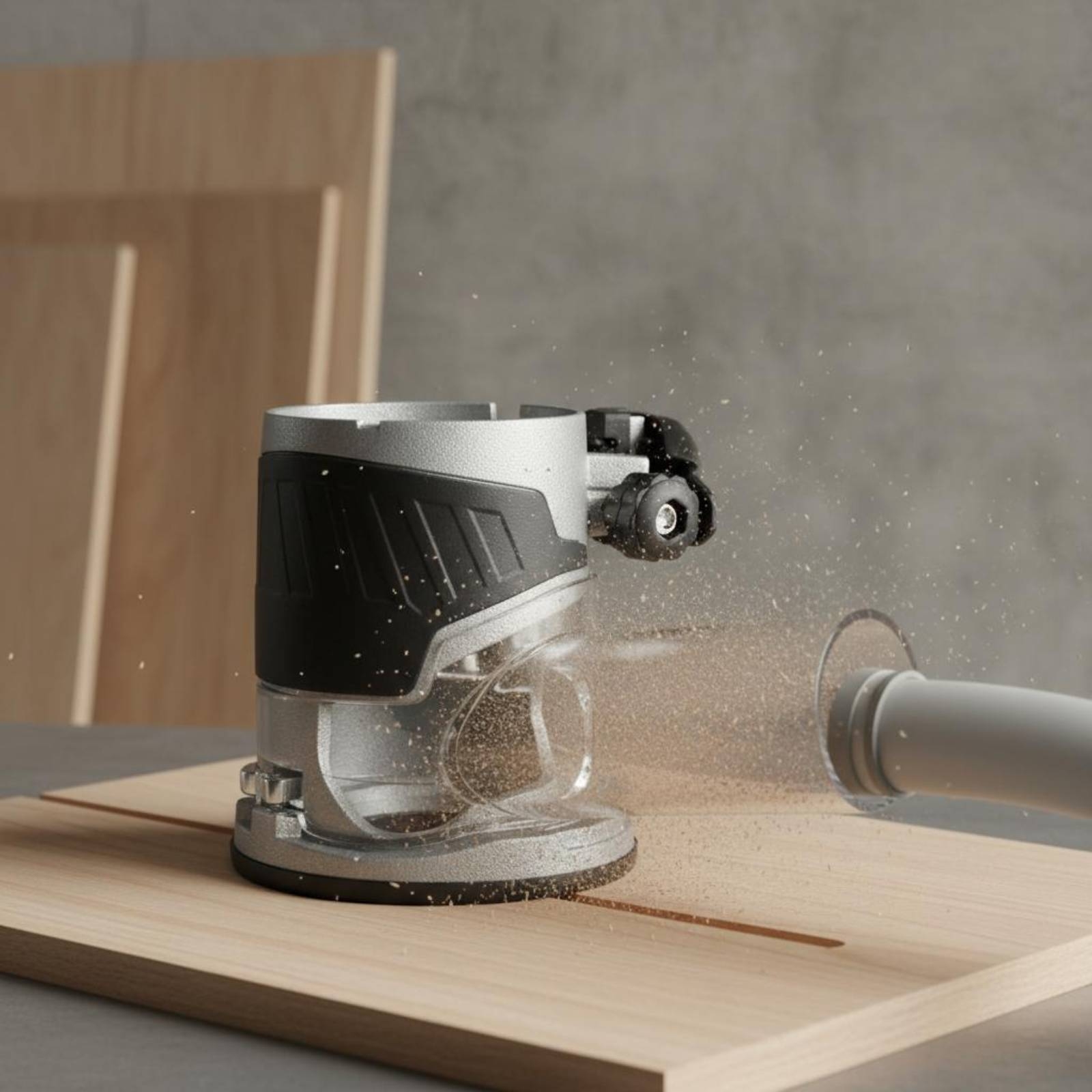 Transparent Router Dust Hood W - Router Trim Base recensione e prezzo